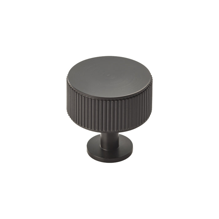 LINES CABINET RADIO KNOB - MATT BLACK -