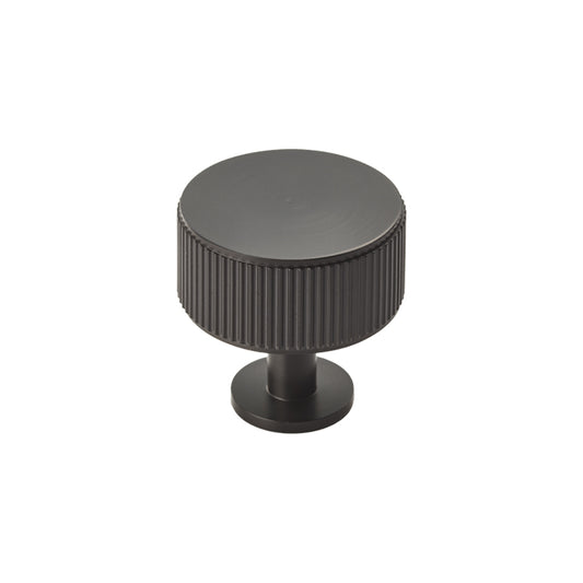 LINES CABINET RADIO KNOB - MATT BLACK -