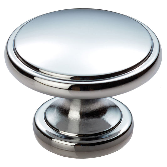 FTD OXFORD KNOB 38MM - POLISHED CHROME - 25 ( 38 )