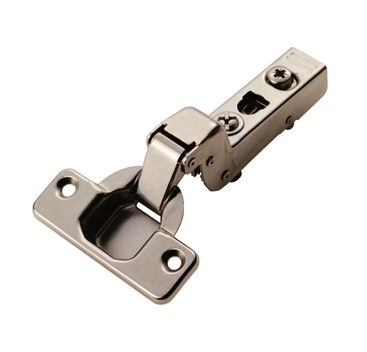 FTD INSET SOFT CLOSE HINGE (C85C6A6F) - BRIGHT NICKEL PLATE - 35 cup