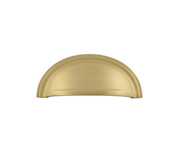 Burlington Cup Pulls Polished Brass - Polished Brass