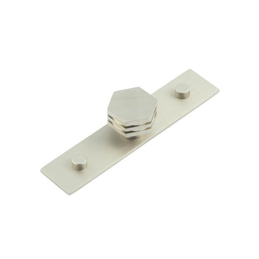 Nile Cupboard Knobs 30mm Plain Satin Nickel - Satin Nickel - 30mm