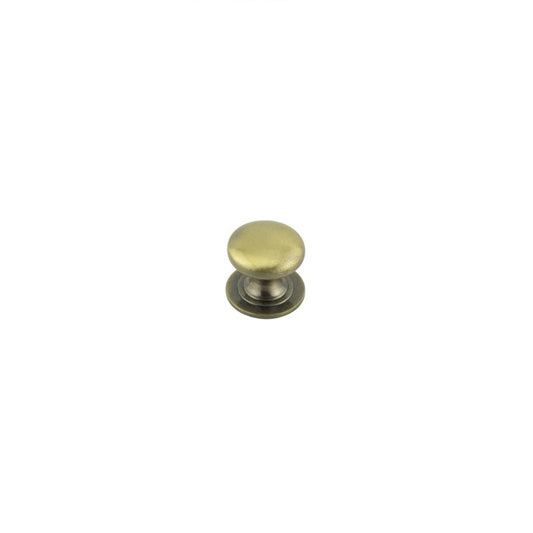 Jedo Traditional Cupboard Knobs 25mm Antique Brass - Antique Brass - 25mm