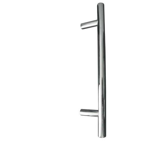 Stainless Steel T Bar Cabinet Handles 707x12mm Polished Stainless Steel - Polished Stainless Steel - 707x12mm