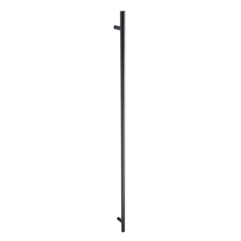 Three One Six Guardsman Pull Handles 1800x32x1600mm Bolt Through Black - Black - 1800x32x1600mm