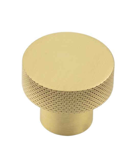 Wenlock Cupboard Knobs 30mm Satin Brass - Satin Brass - 30mm