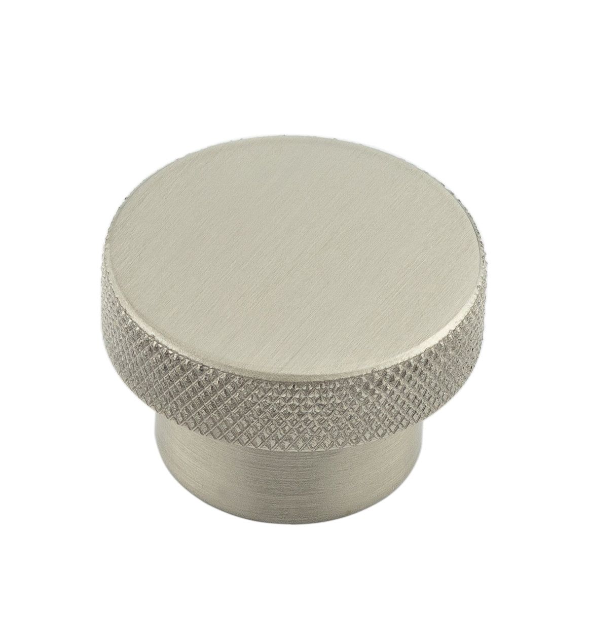 Wenlock Cupboard Knobs 40mm Satin Nickel - Satin Nickel - 40mm