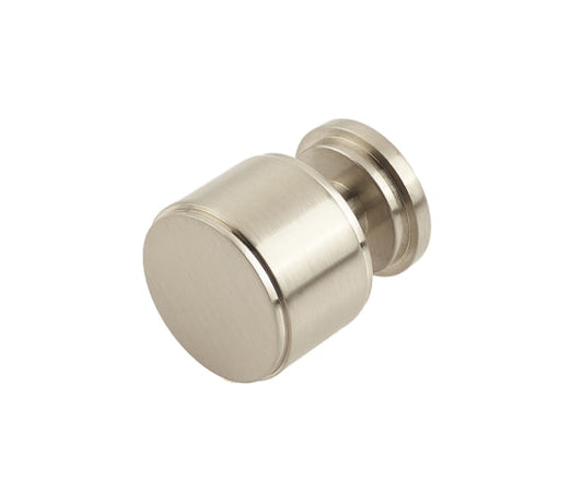 Belgrave Stepped Cupboard Knobs Satin Nickel - Satin Nickel