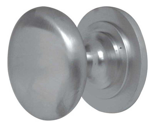 Jedo Traditional Cupboard Knobs 38mm Satin Nickel - Satin Nickel - 38mm