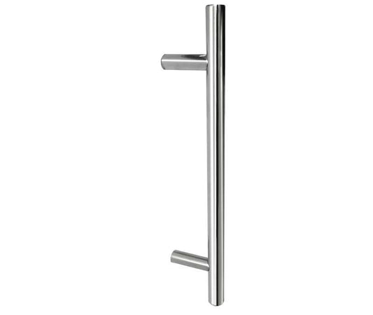 Stainless Steel 19mm Guardsman Pull Handles B/T Fixing 325x19x225mm Satin Stainless Steel - Satin Stainless Steel - 325x19x225mm