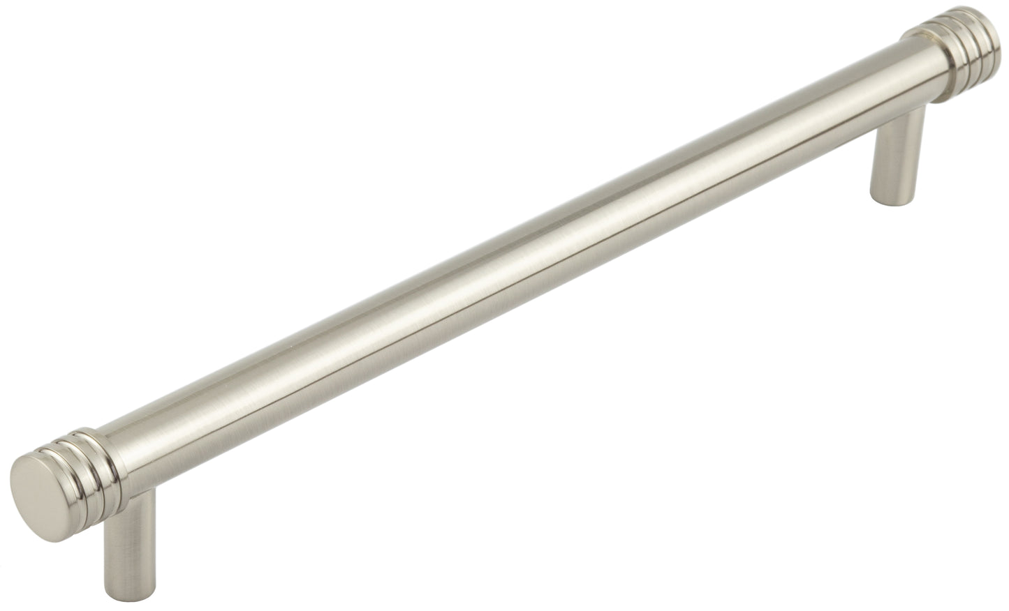 Hoxton Sturt Cabinet Handles 224mm Ctrs Satin Nickel - Satin Nickel - 224mm Ctrs