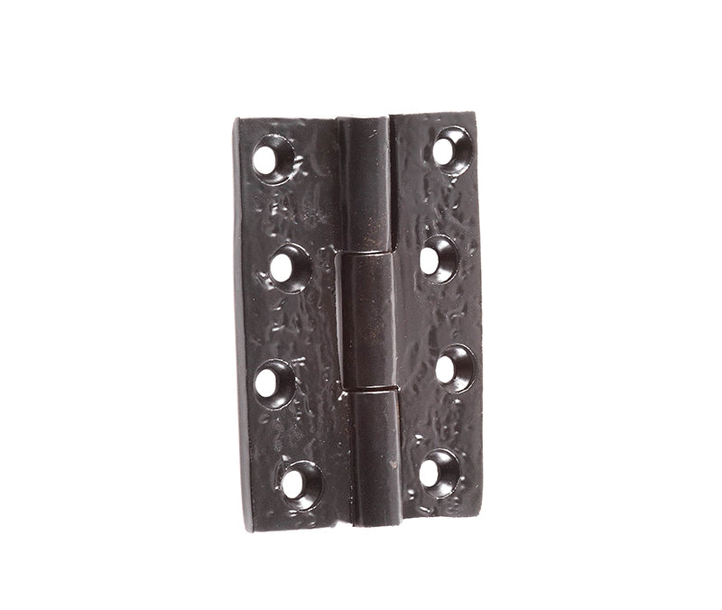 Antique Butt Hinges 76x50mm Black - Black - 76x50mm