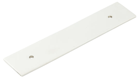 Hoxton Fanshaw Backplates for Cabinet Handles 140x30mm Polished Nickel - Polished Nickel - 140x30mm