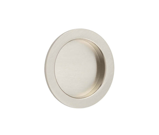 Burlington Circular Flush Pull Satin Nickel - Satin Nickel