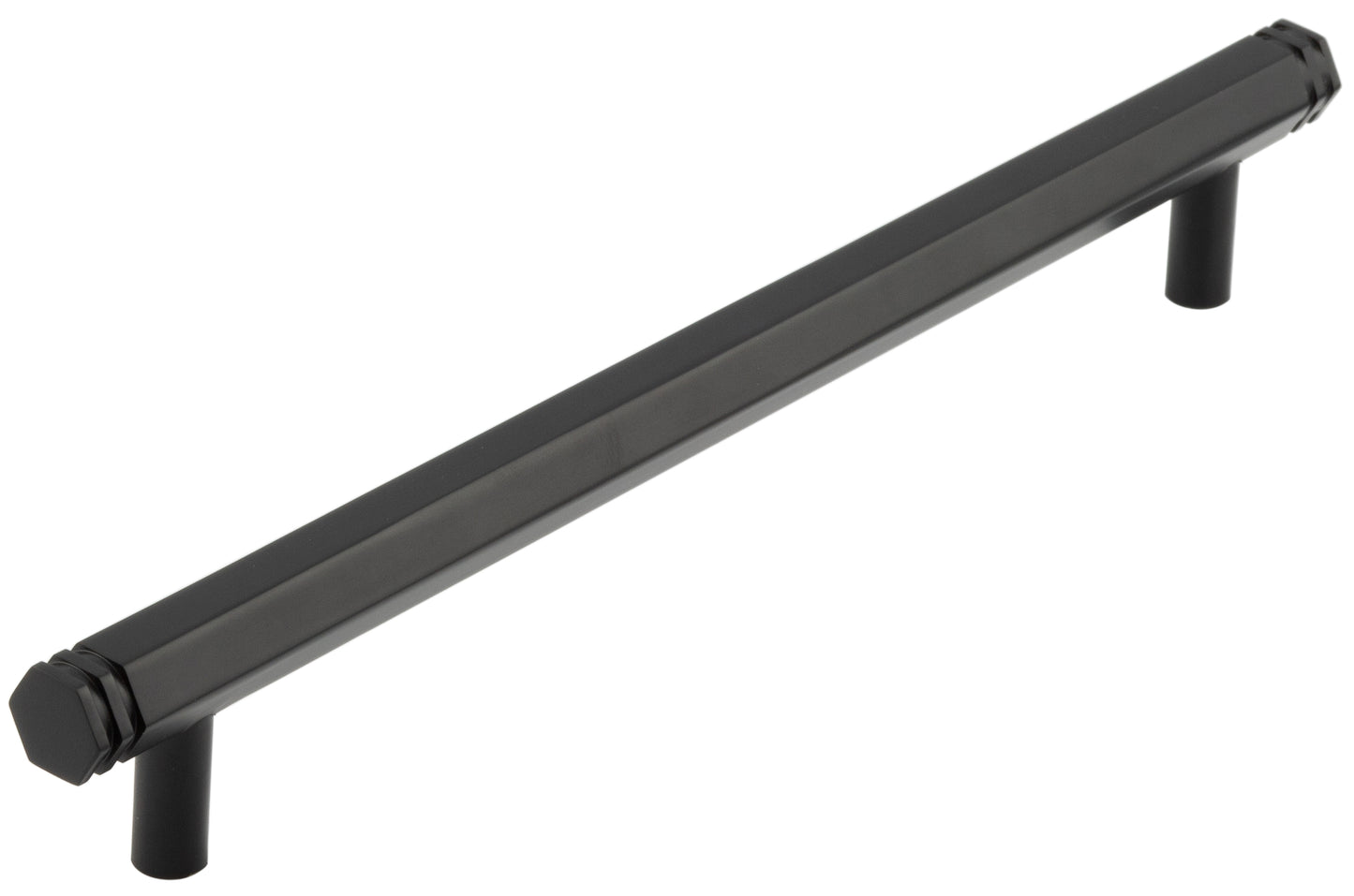 Hoxton Nile Cabinet Handles 224mm Ctrs Black - Black - 224mm Ctrs