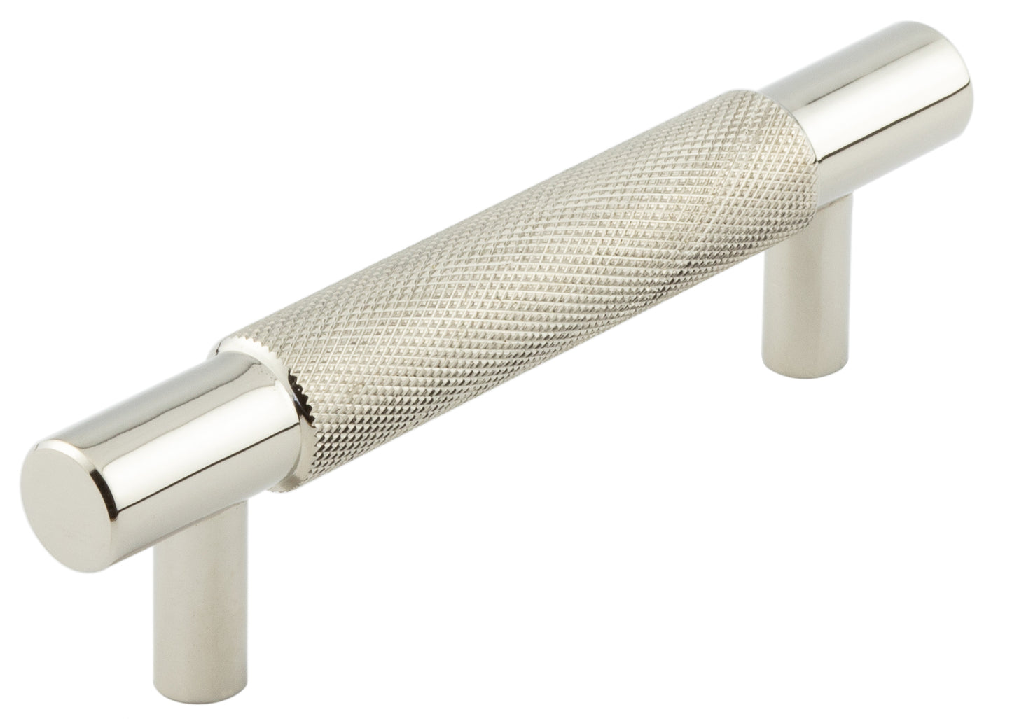 Hoxton Taplow Cabinet Handles 96mm Ctrs Polished Nickel - Polished Nickel - 96mm Ctrs