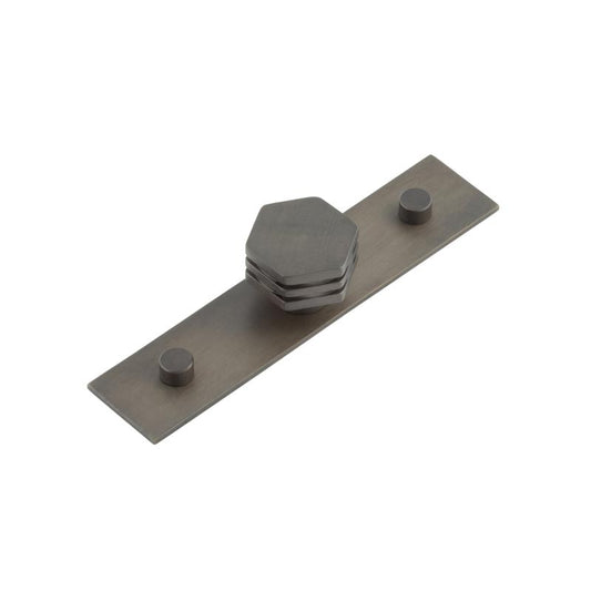 Nile Cupboard Knobs 30mm Plain Dark Bronze - Dark Bronze - 30mm