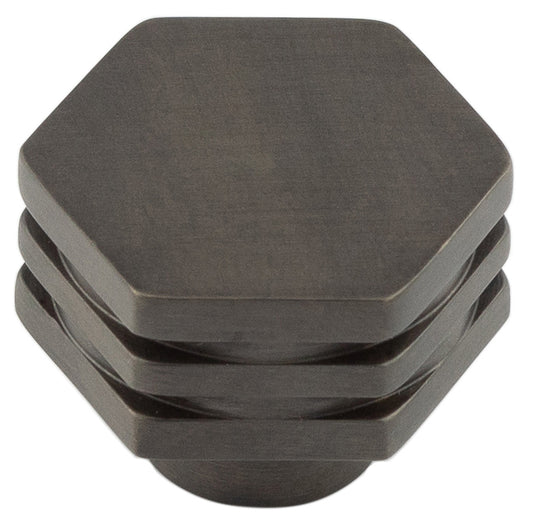 Nile Cupboard Knobs 30mm Dark Bronze - Dark Bronze - 30mm