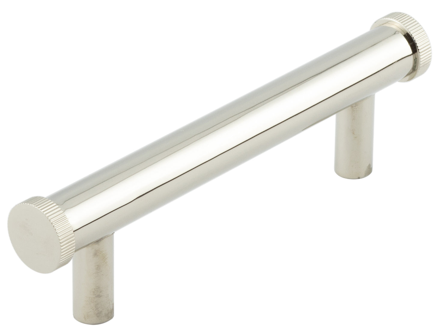 Hoxton Thaxted Cabinet Handles 96mm Ctrs Polished Nickel - Polished Nickel - 96mm Ctrs