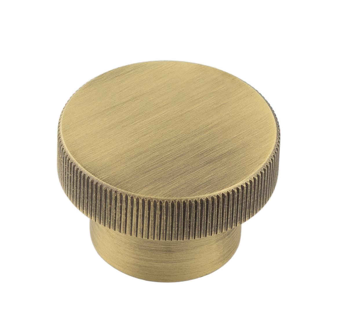 Thaxted Cupboard Knobs 40mm Antique Brass - Antique Brass - 40mm