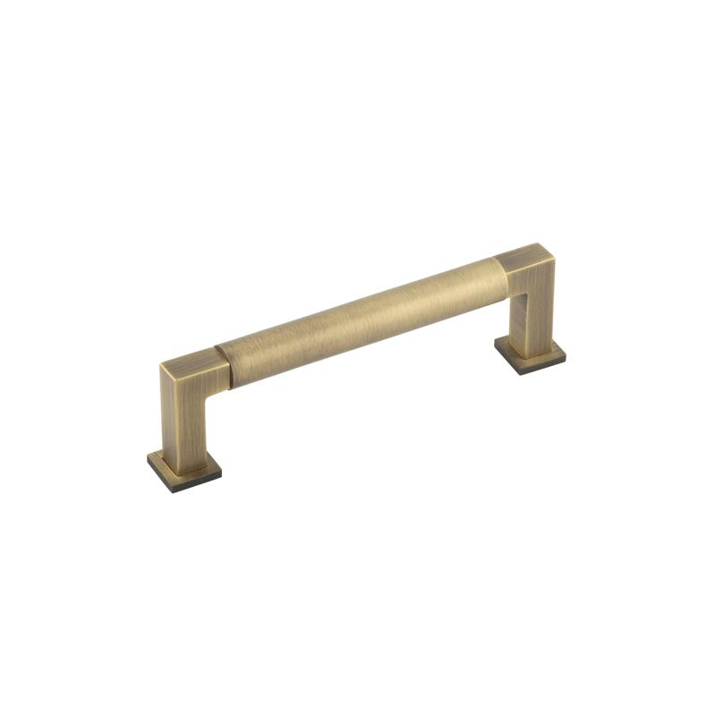 Burlington Westminster Round Cabinet Handles 128mm Antique Brass - Antique Brass - 128mm