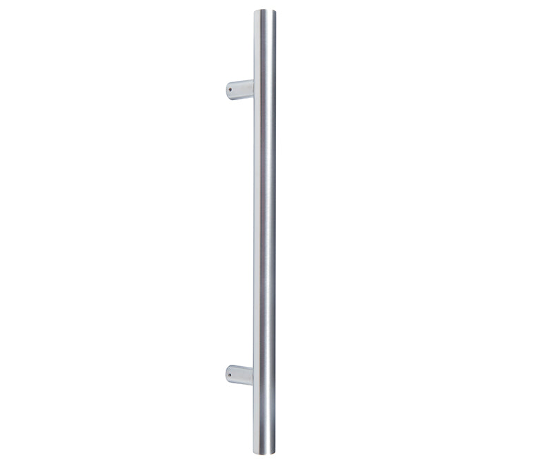 Stainless Steel 32mm Guardsman Pull Handles B/T Fixing 600x32x400mm Satin Stainless Steel - Satin Stainless Steel - 600x32x400mm