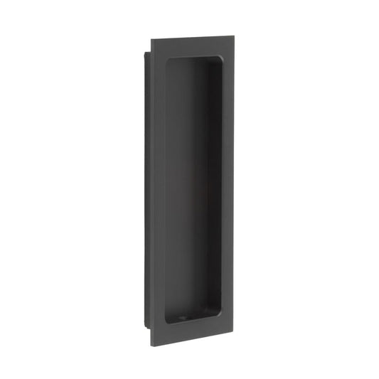 Burlington Rectangular Flush Pull Black - Black