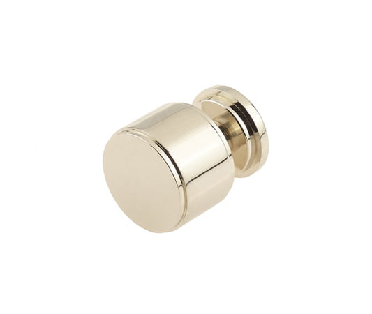 Belgrave Stepped Cupboard Knobs Polished Nickel - Polished Nickel