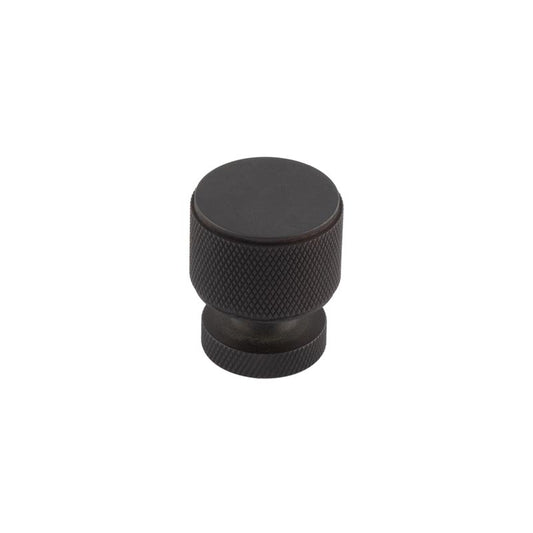 Piccadilly Knurled Cupboard Knobs Dark Bronze - Dark Bronze