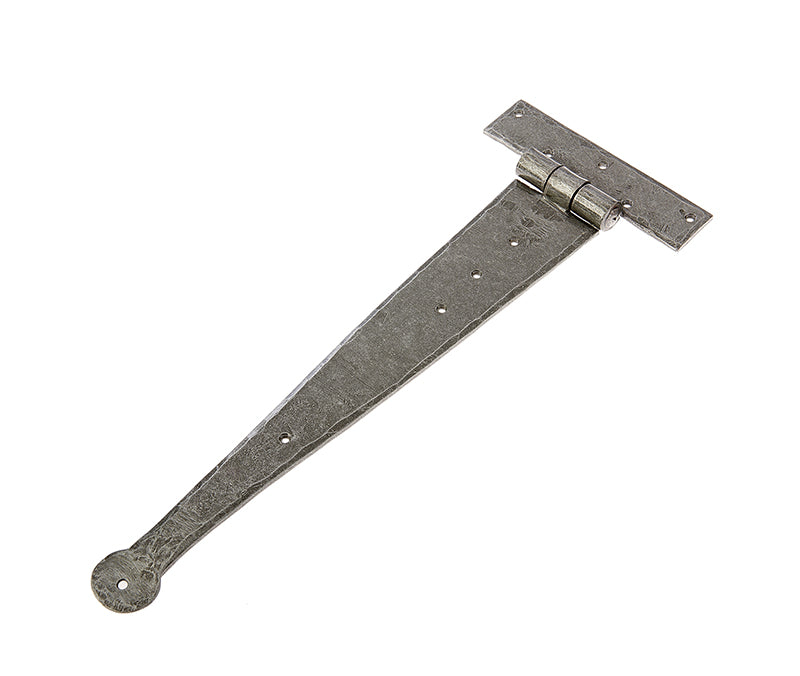 Valley Forge T Hinges 370x132mm Pewter - Pewter - 370x132mm