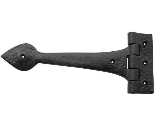 Antique Gate Hinges 225mm Black - Black - 225mm