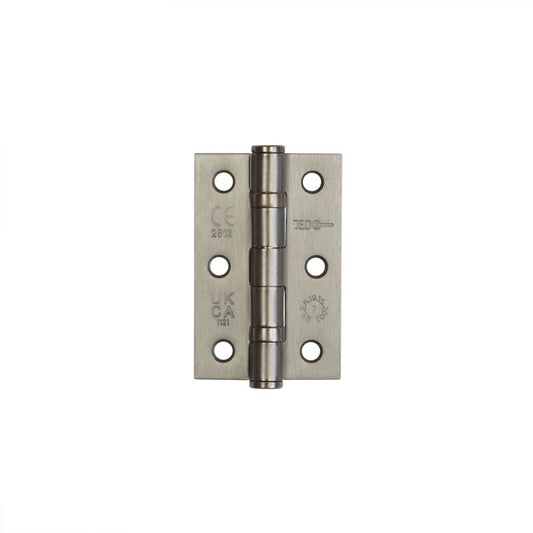 Jedo Grade 7 Steel Ball Bearing Hinges 76x50mm Gun Metal - Gun Metal