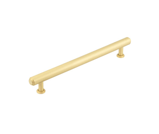 Burlington Belgrave Stepped Cabinet Handles 224mm Satin Brass - Satin Brass - 224mm