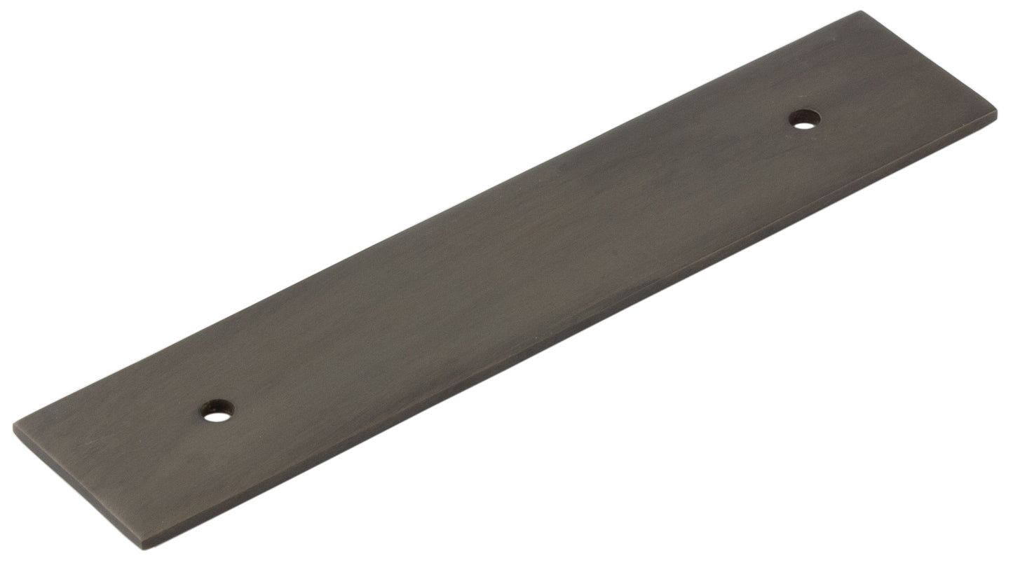 Hoxton Fanshaw Backplates for Cabinet Handles 140x30mm Dark Bronze - Dark Bronze - 140x30mm