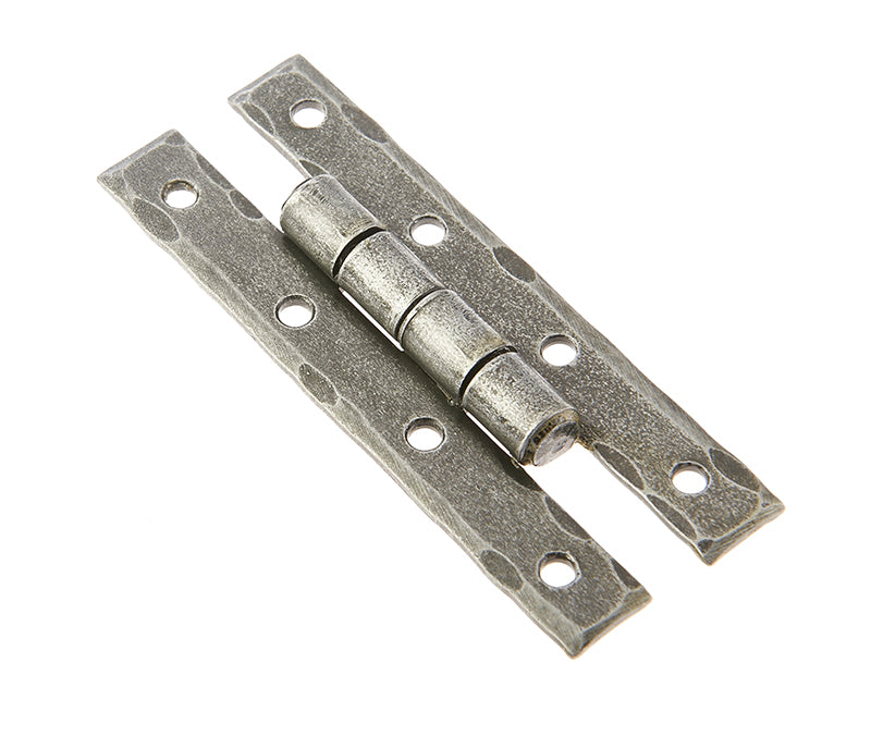 Valley Forge H-Hinges 35x90mm Pewter - Pewter - 35x90mm