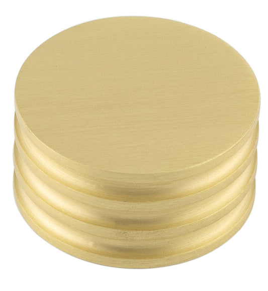 Sturt Cupboard Knobs 40mm Satin Brass - Satin Brass - 40mm