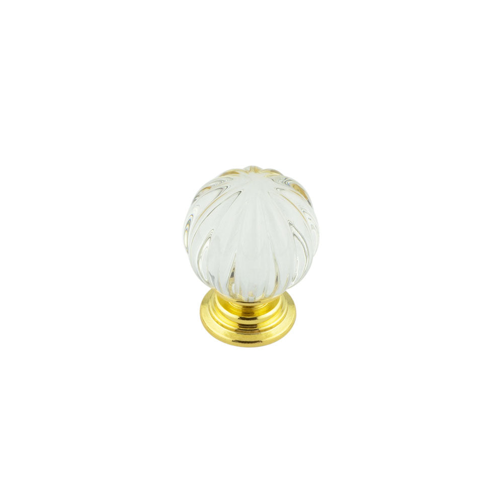 35mm PVD Pumpkin Ball Cupboard Knob