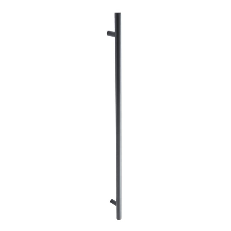 Three One Six Guardsman Pull Handles 1200x32x1000mm Bolt Through Black - Black - 1200x32x1000mm