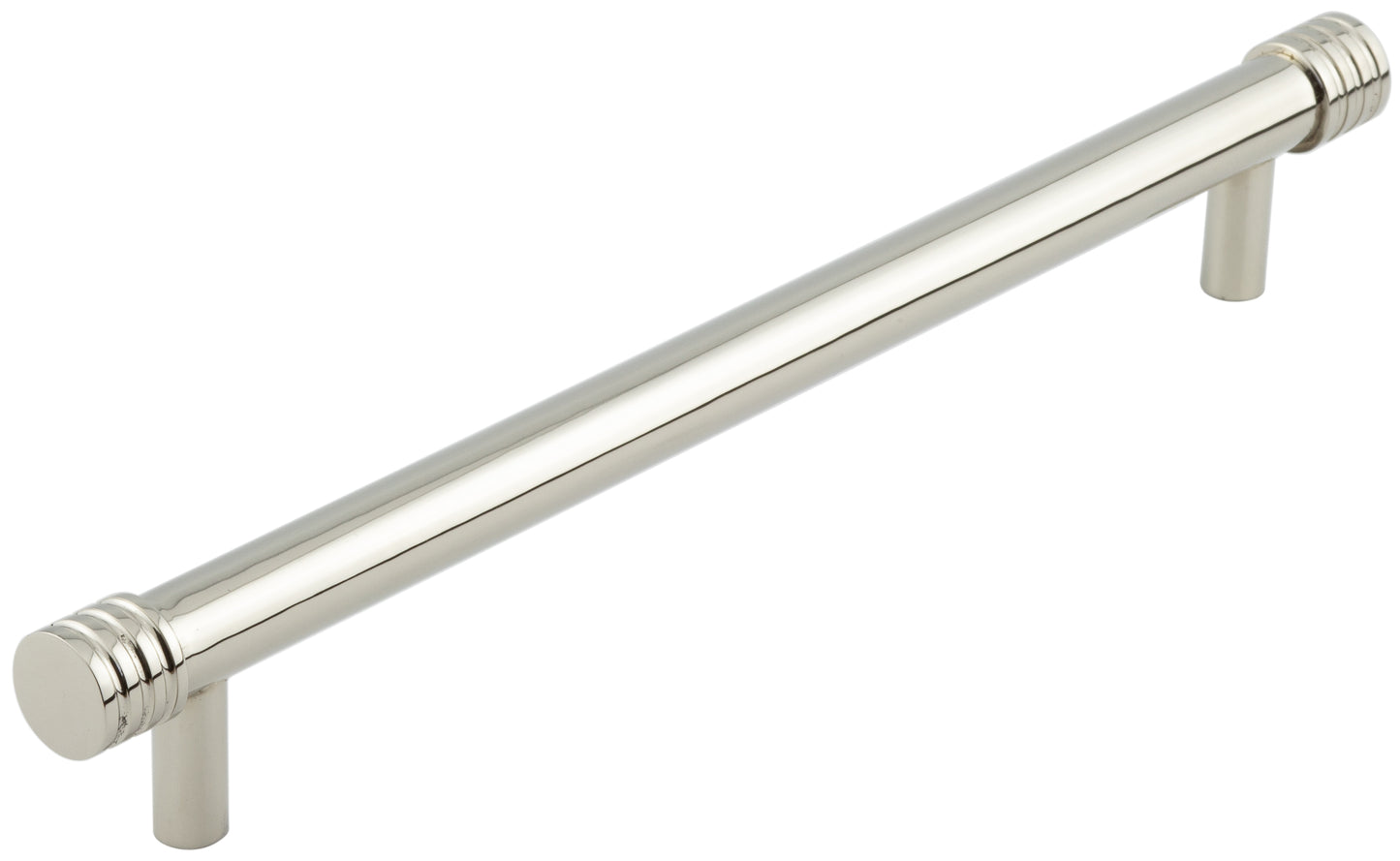 Hoxton Sturt Cabinet Handles 224mm Ctrs Polished Nickel - Polished Nickel - 224mm Ctrs