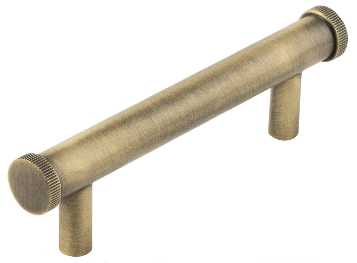 Hoxton Thaxted Cabinet Handles 96mm Ctrs Antique Brass - Antique Brass - 96mm Ctrs