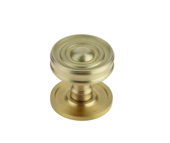 Bloomsbury Cupboard Knobs Satin Brass - Satin Brass