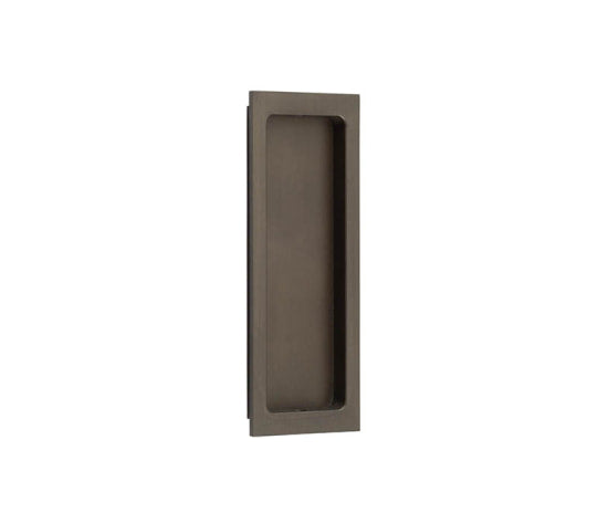 Burlington Rectangular Flush Pull Dark Bronze - Dark Bronze