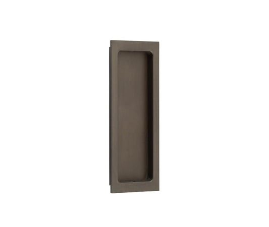 Burlington Rectangular Flush Pull Dark Bronze - Dark Bronze