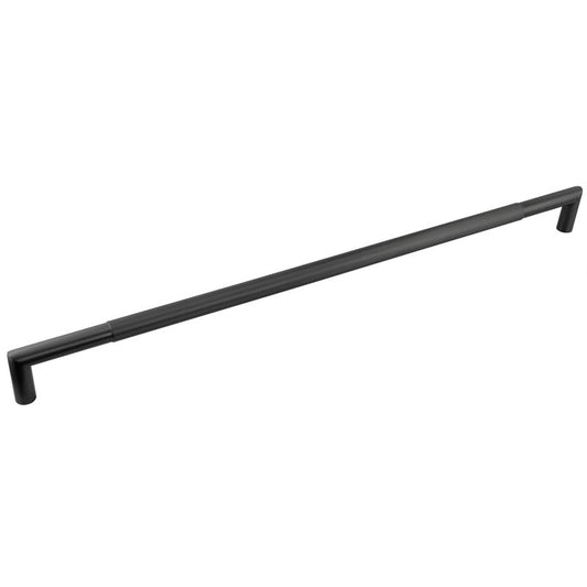 Three One Six Linear Pull Handles 800x25mm Bolt Through Black - Black - 800x25mm