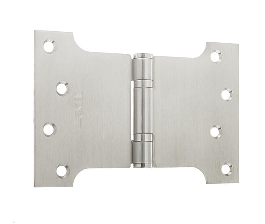 Stainless Steel Ball Bearing Parliament Hinges 102x152x3mm Satin Stainless Steel - Satin Stainless Steel - 102x152x3mm