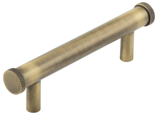 Hoxton Wenlock Cabinet Handles 96mm Ctrs Antique Brass - Antique Brass - 96mm Ctrs