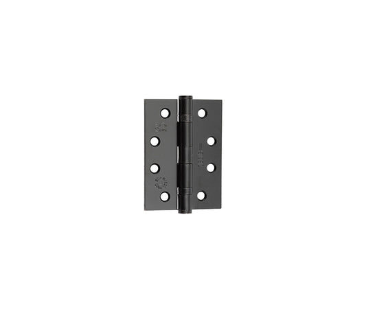 Jedo Grade 11 Steel Ball Bearing Hinges 102x76mm Black - Black