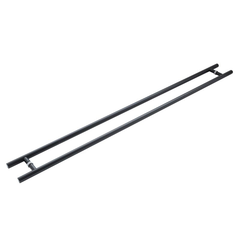 Three One Six Guardsman Pull Handles 1800x32x1600mm Back to Back Black - Black - 1800x32x1600mm