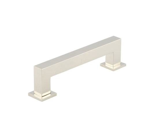 Burlington Trafalgar Square Cabinet Handles 128mm Polished Nickel - Polished Nickel - 128mm