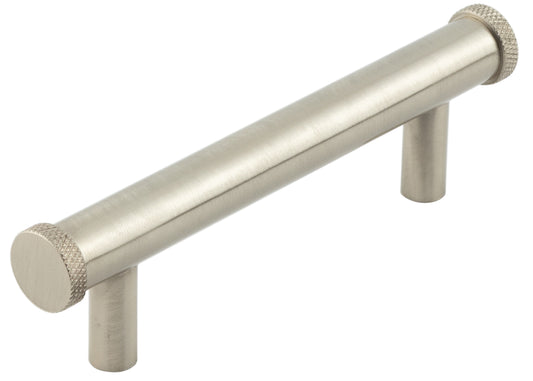 Hoxton Wenlock Cabinet Handles 96mm Ctrs Satin Nickel - Satin Nickel - 96mm Ctrs